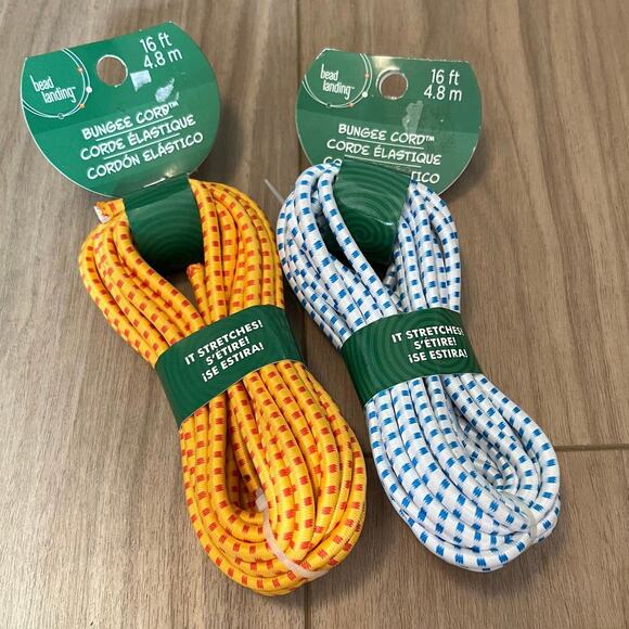 2 Bundles of 1/4” Bungee String, 32 feet total - Picture 1 of 2